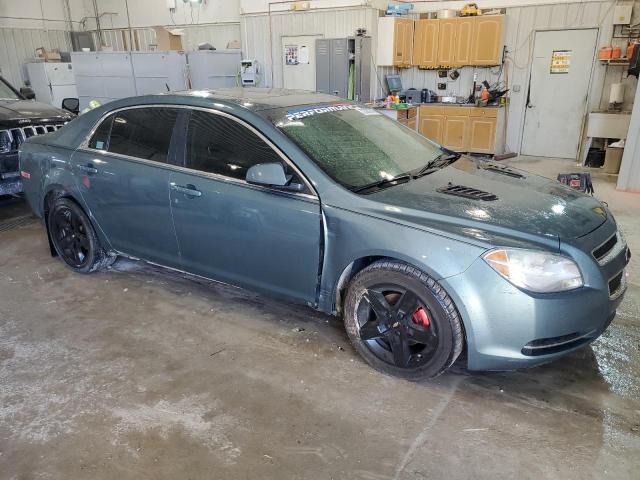 1G1ZH57B99F254278 - 2009 CHEVROLET MALIBU 1LT TEAL photo 4
