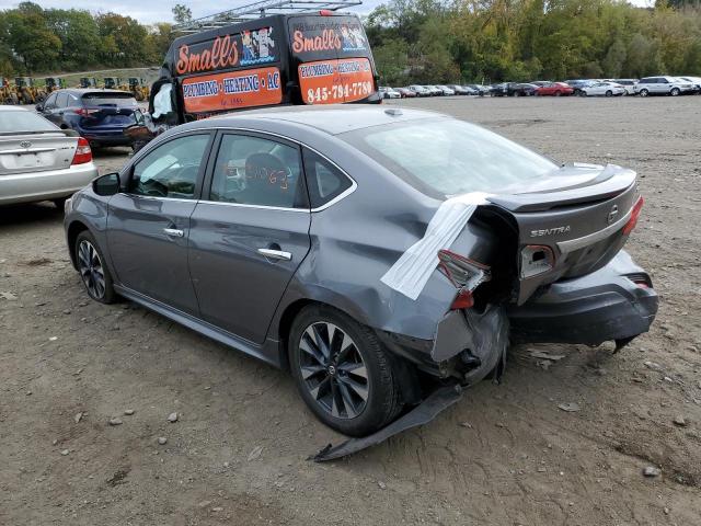 3N1AB7AP1HY372955 - 2017 NISSAN SENTRA S GRAY photo 2