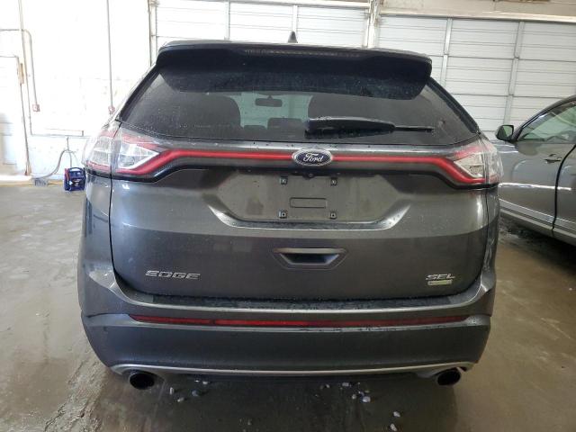 2FMPK3J92GBC25483 - 2016 FORD EDGE SEL GRAY photo 6