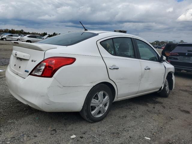 3N1CN7AP4FL866706 - 2015 NISSAN VERSA S WHITE photo 3