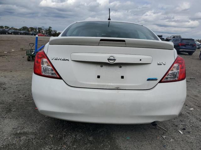 3N1CN7AP4FL866706 - 2015 NISSAN VERSA S WHITE photo 6