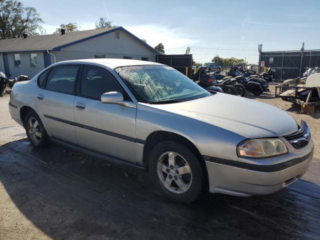 2G1WF52E749121966 - 2004 CHEVROLET IMPALA SILVER photo 4