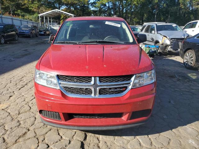 3C4PDCAB2HT637359 - 2017 DODGE JOURNEY SE MAROON photo 5