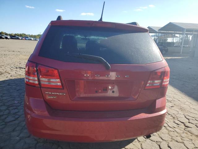 3C4PDCAB2HT637359 - 2017 DODGE JOURNEY SE MAROON photo 6