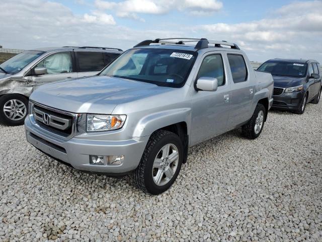 5FPYK1F51AB011430 - 2010 HONDA RIDGELINE RTL SILVER photo 1