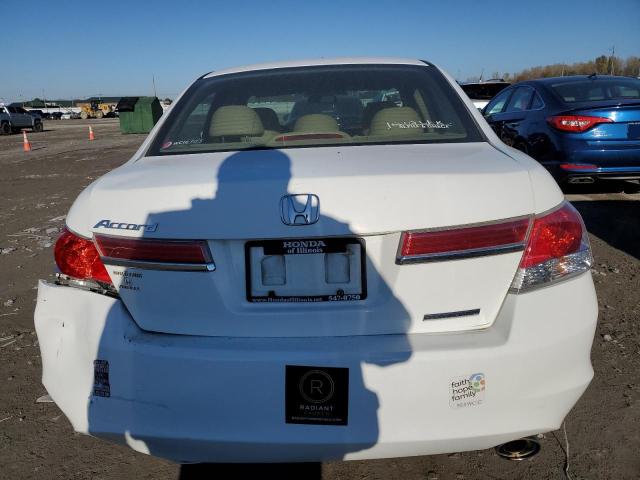 1HGCP2F6XCA091651 - 2012 HONDA ACCORD SE WHITE photo 6