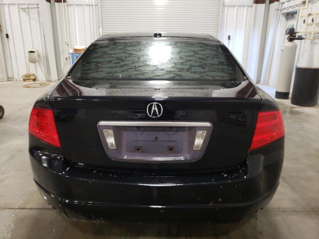 19UUA66285A060914 - 2005 ACURA TL BLACK photo 6