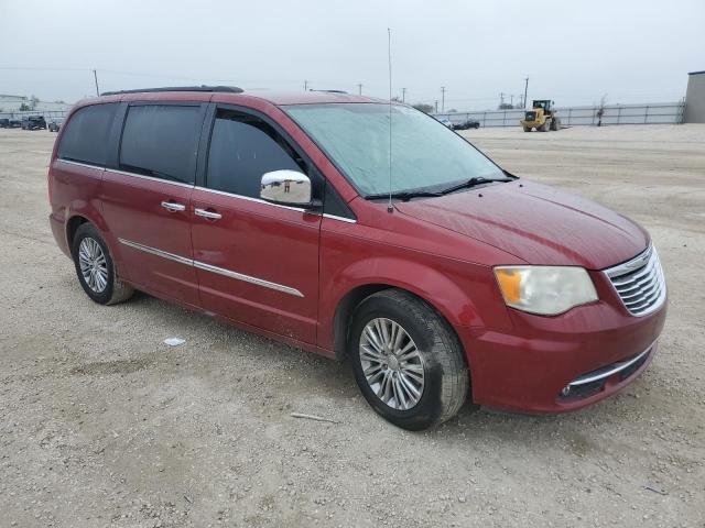 2C4RC1CG5ER147716 - 2014 CHRYSLER TOWN & COU TOURING L MAROON photo 4