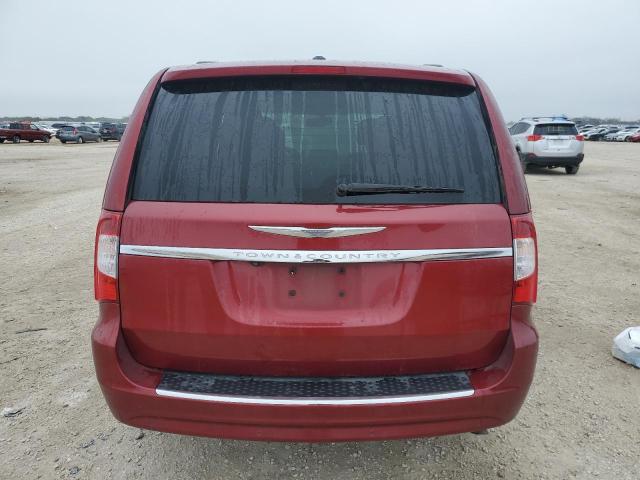 2C4RC1CG5ER147716 - 2014 CHRYSLER TOWN & COU TOURING L MAROON photo 6