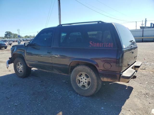 1GNEK18K6PJ356251 - 1993 CHEVROLET BLAZER K1500 MAROON photo 2