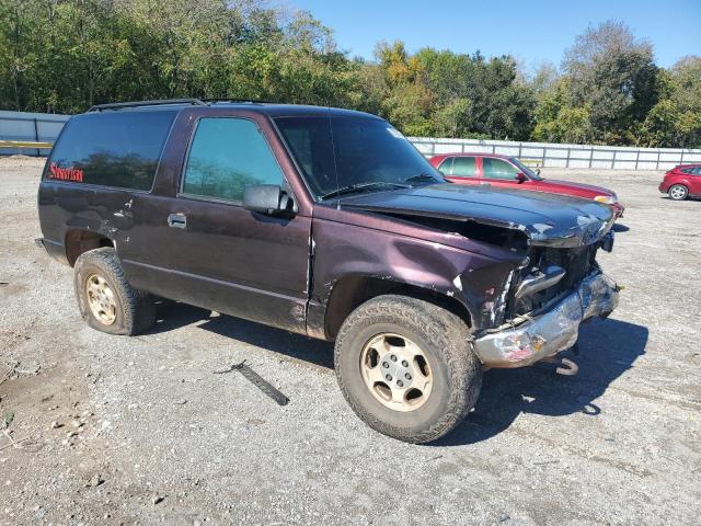 1GNEK18K6PJ356251 - 1993 CHEVROLET BLAZER K1500 MAROON photo 4