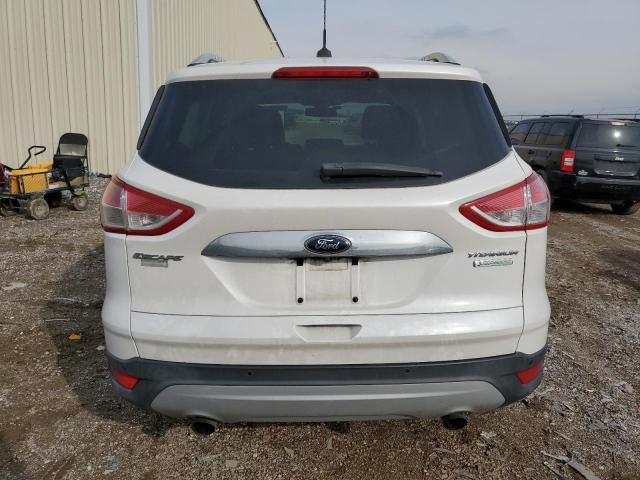 1FMCU0J95EUA92510 - 2014 FORD ESCAPE TITANIUM WHITE photo 6