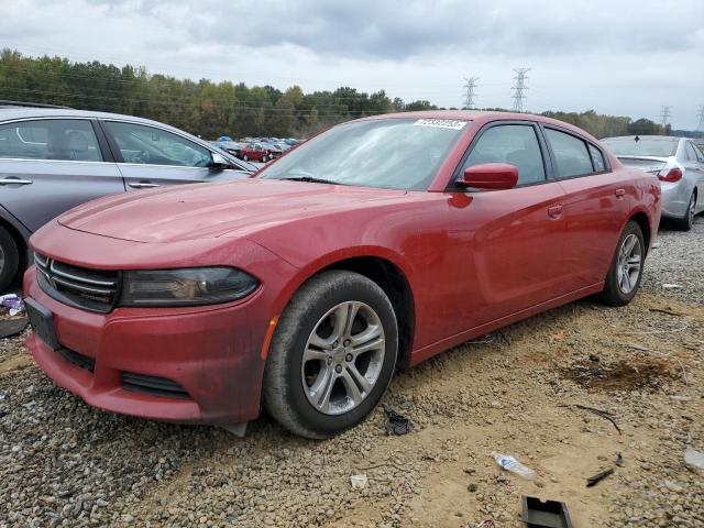 2C3CDXBGXFH812371 - 2015 DODGE CHARGER SE RED photo 1