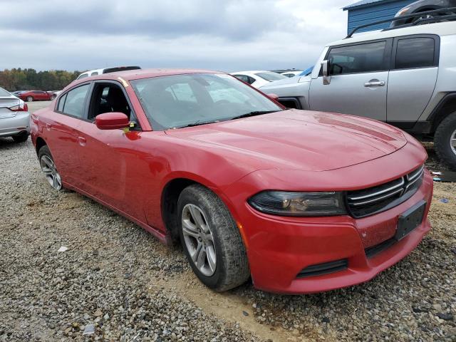 2C3CDXBGXFH812371 - 2015 DODGE CHARGER SE RED photo 4