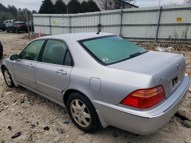 JH4KA96562C005958 - 2002 ACURA RL SILVER photo 2