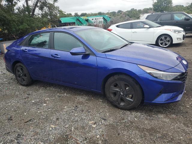 KMHLM4AJ9PU086181 - 2023 HYUNDAI ELANTRA BLUE BLUE photo 4