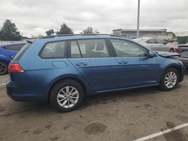 3VWC17AU5GM517397 - 2016 VOLKSWAGEN GOLF SPORT S BLUE photo 3