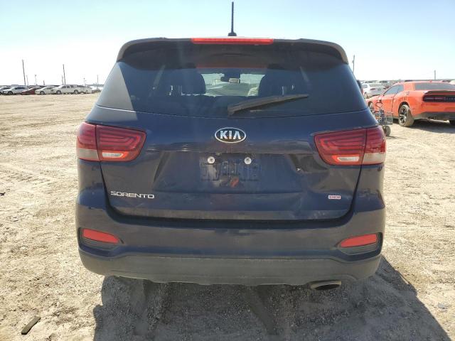 5XYPG4A34LG630628 - 2020 KIA SORENTO L BLUE photo 6