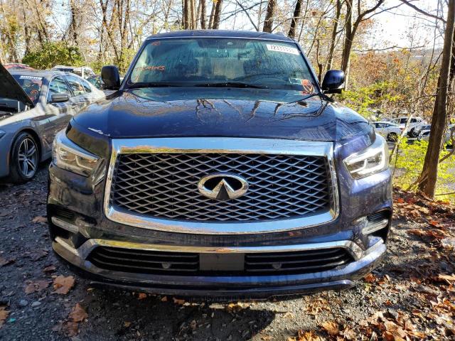 JN8AZ2NE4K9225910 - 2019 INFINITI QX80 LUXE BLUE photo 5