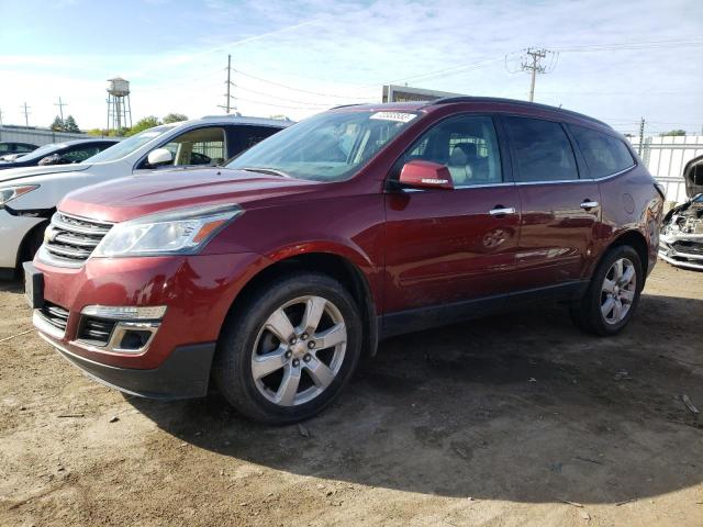 1GNKRGKD9HJ333799 - 2017 CHEVROLET TRAVERSE LT BURGUNDY photo 1