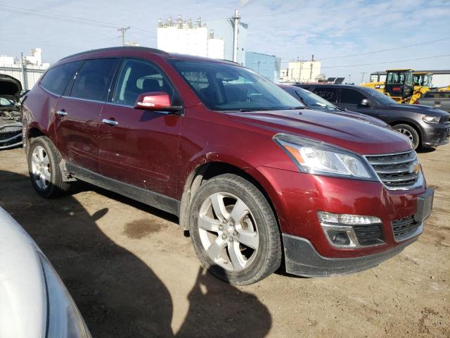 1GNKRGKD9HJ333799 - 2017 CHEVROLET TRAVERSE LT BURGUNDY photo 4