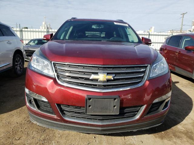 1GNKRGKD9HJ333799 - 2017 CHEVROLET TRAVERSE LT BURGUNDY photo 5