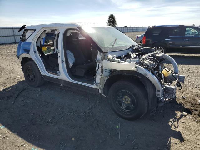 1FM5K8ABXLGD09271 - 2020 FORD EXPLORER POLICE INTERCEPTOR 双色 照片 4