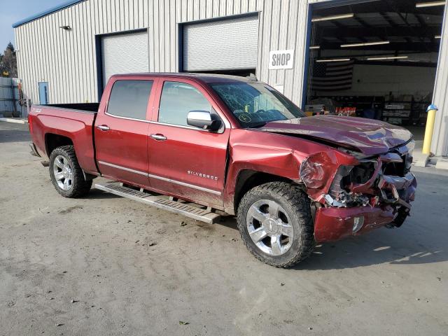 3GCUKSEC9GG366524 - 2016 CHEVROLET SILVERADO BURGUNDY photo 4