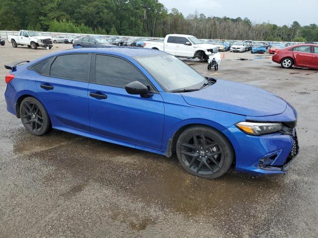 2HGFE2F59NH562252 - 2022 HONDA CIVIC SPORT BLUE photo 4