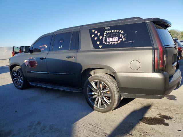 1GYS3HKJ1HR254368 - 2017 CADILLAC ESCALADE ESV LUXURY GRAY photo 2