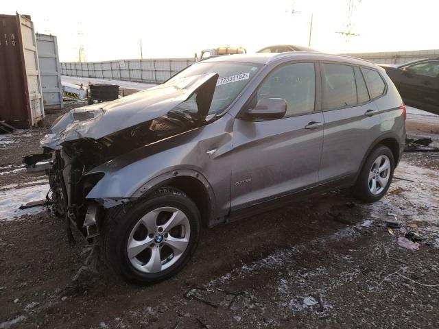 5UXWX5C56CL723590 - 2012 BMW X3 XDRIVE28I GRAY photo 1