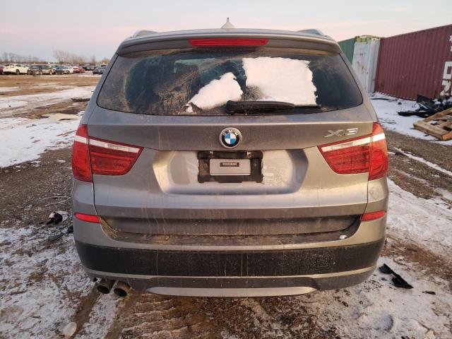 5UXWX5C56CL723590 - 2012 BMW X3 XDRIVE28I GRAY photo 6