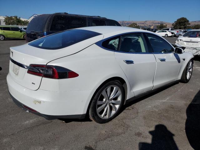 5YJSA1H18EFP66754 - 2014 TESLA MODEL S Սպիտակ լուսանկար 3