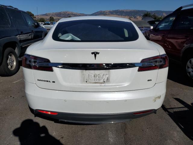 5YJSA1H18EFP66754 - 2014 TESLA MODEL S Սպիտակ լուսանկար 6