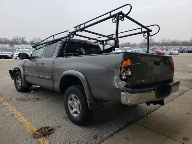 5TBRT34173S373355 - 2003 TOYOTA TUNDRA ACCESS CAB SR5 GRAY photo 2