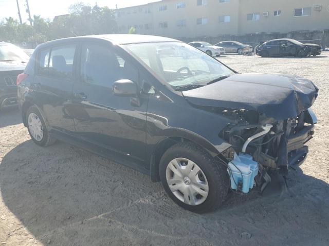 3N1BC1CP2CL368138 - 2012 NISSAN VERSA S BLACK photo 4