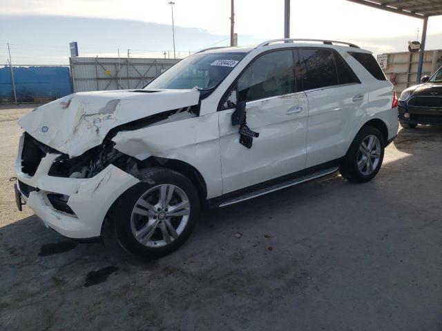 4JGDA5HB3DA106519 - 2013 MERCEDES-BENZ ML 350 4MATIC WHITE photo 1