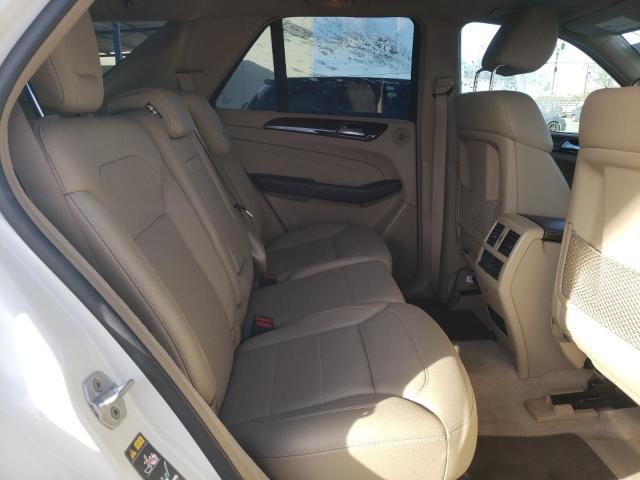 4JGDA5HB3DA106519 - 2013 MERCEDES-BENZ ML 350 4MATIC WHITE photo 11