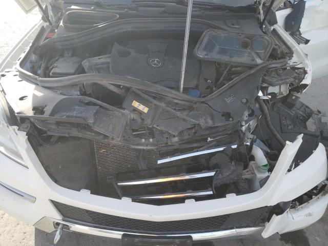 4JGDA5HB3DA106519 - 2013 MERCEDES-BENZ ML 350 4MATIC WHITE photo 12