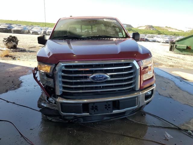 1FTEW1CP7GFB21523 - 2016 FORD F150 SUPERCREW MAROON photo 5