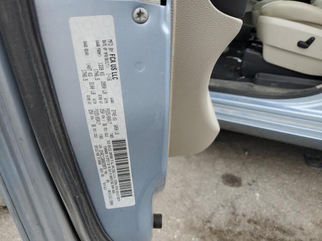 2C4RC1CG0GR239979 - 2016 CHRYSLER TOWN & COU TOURING L BLUE photo 13