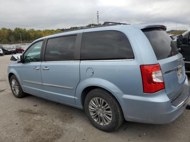 2C4RC1CG0GR239979 - 2016 CHRYSLER TOWN & COU TOURING L BLUE photo 2