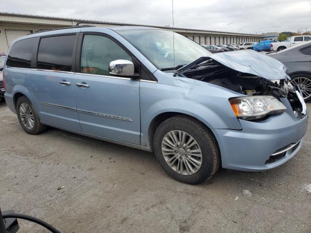 2C4RC1CG0GR239979 - 2016 CHRYSLER TOWN & COU TOURING L BLUE photo 4