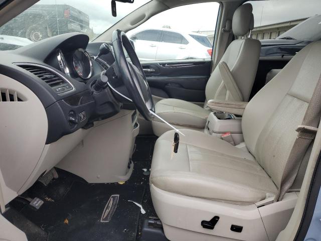 2C4RC1CG0GR239979 - 2016 CHRYSLER TOWN & COU TOURING L BLUE photo 7