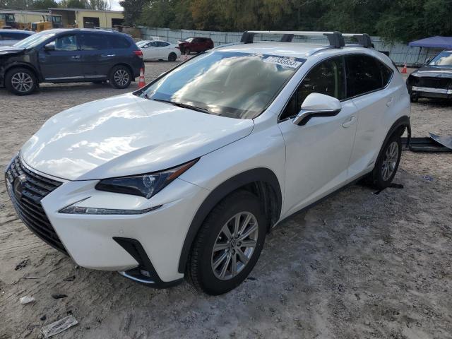 JTJDJRDZ3L5000283 - 2020 LEXUS NX 300H WHITE photo 1