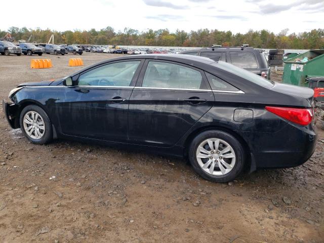 5NPEB4ACXCH453534 - 2012 HYUNDAI SONATA GLS BLACK photo 2