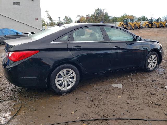 5NPEB4ACXCH453534 - 2012 HYUNDAI SONATA GLS BLACK photo 3