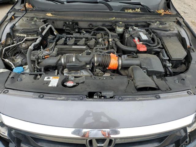 1HGCV1F19KA126358 - 2019 HONDA ACCORD LX GRAY photo 11