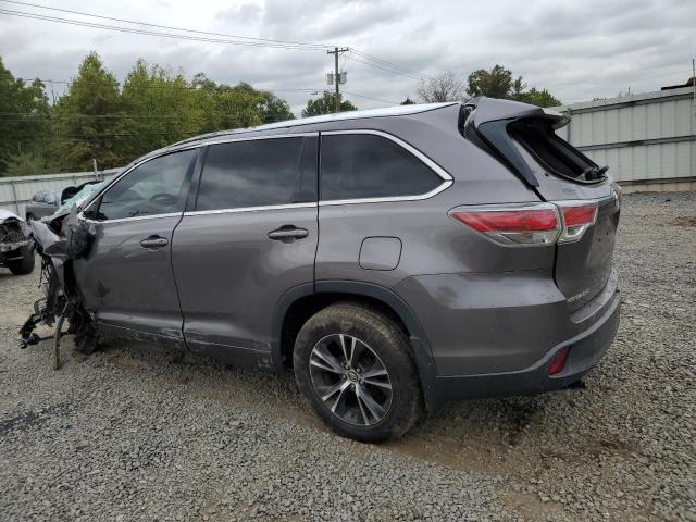 5TDJKRFHXGS324287 - 2016 TOYOTA HIGHLANDER XLE Boz foto 2