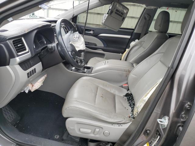 5TDJKRFHXGS324287 - 2016 TOYOTA HIGHLANDER XLE Boz foto 7